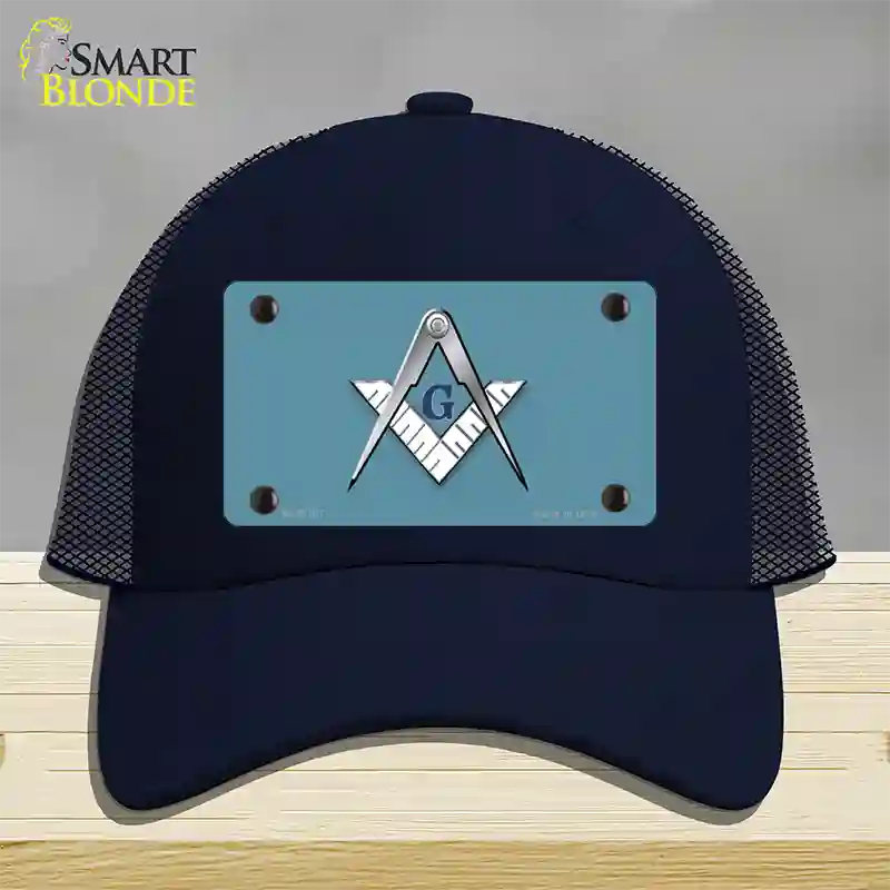 Masons Logo Novelty License Plate Hat Mesh / Navy