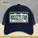 Nuggets Fan Colorado Novelty License Plate Hat Mesh / Navy