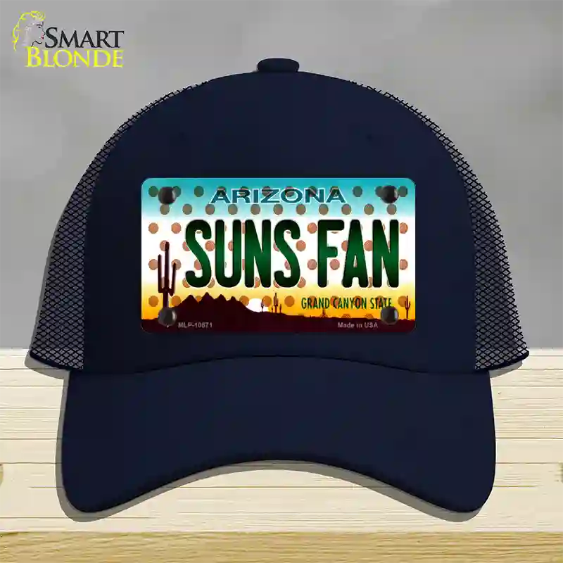 Arizona Suns Fan Novelty License Plate Hat Mesh / Navy