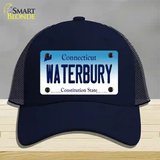 Waterbury Connecticut Novelty License Plate Hat Mesh / Navy