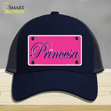 Princesa Novelty License Plate Hat Mesh / Navy