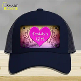 Daddys Girl Novelty License Plate Hat Mesh / Navy