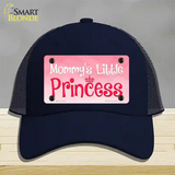 Mommys Little Princess Novelty License Plate Hat Mesh / Navy