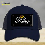 King Novelty License Plate Hat Mesh / Navy