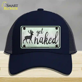 Get Naked Novelty License Plate Hat Mesh / Navy