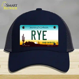 Rye Arizona Novelty License Plate Hat Mesh / Navy