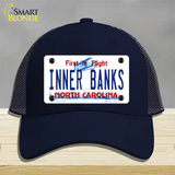 Inner Banks North Carolina Novelty License Plate Hat Mesh / Navy