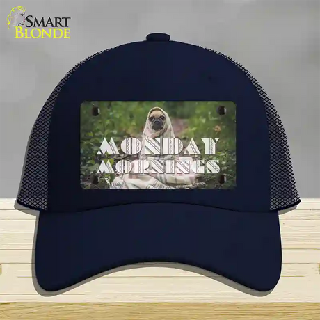 Monday Mornings Novelty License Plate Hat Mesh / Navy