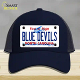 Blue Devils North Carolina State Novelty License Plate Hat Mesh / Navy