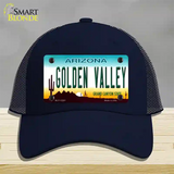 Golden Valley Arizona Novelty License Plate Hat Mesh / Navy