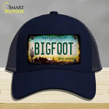 Bigfoot Arizona Novelty License Plate Hat Mesh / Navy