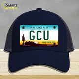 Grand Canyon Univ Novelty License Plate Hat Mesh / Navy