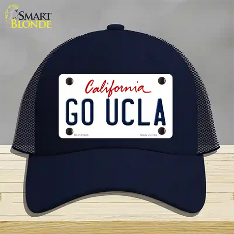 Go UCLA Novelty License Plate Hat Mesh / Navy