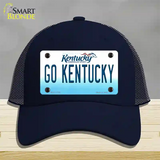 Go Kentucky Novelty License Plate Hat Tag Mesh / Navy