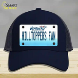 Hilltoppers Fan Novelty License Plate Hat Tag Mesh / Navy