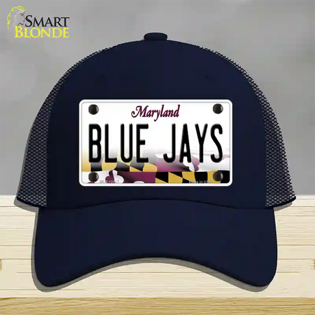 Blue Jays Novelty License Plate Hat Mesh / Navy