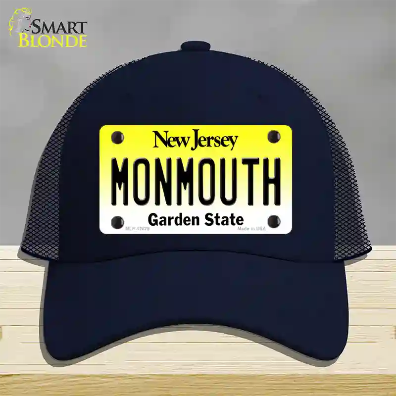 Monmouth Novelty License Plate Hat Mesh / Navy