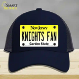 Knights Fan New Jersey Novelty License Plate Hat Mesh / Navy