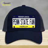 Penn State Fan Novelty License Plate Hat Mesh / Navy