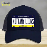 Nittany Lions Novelty License Plate Hat Mesh / Navy