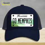 Go Memphis Novelty License Plate Hat Mesh / Navy