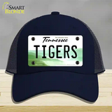 Tiger Tennessees Novelty License Plate Hat Mesh / Navy