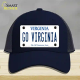 Go Virginia Novelty License Plate Hat Mesh / Navy