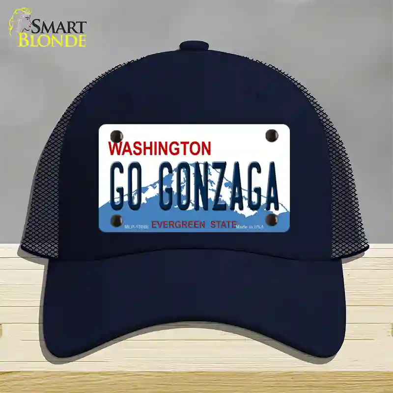 Go Gonzaga Novelty License Plate Hat Mesh / Navy