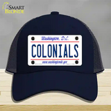 Colonials Novelty License Plate Hat Mesh / Navy