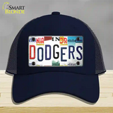 Dodgers Strip Art Novelty License Plate Hat Tag Mesh / Navy