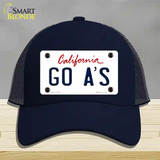 Go Athletics Novelty License Plate Hat Tag Mesh / Navy