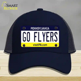 Go Flyers Novelty License Plate Hat Tag Mesh / Navy