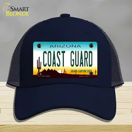 Coast Guard Arizona Novelty License Plate Hat Tag Mesh / Navy