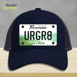 URGR8 Novelty License Plate Hat Tag Mesh / Navy