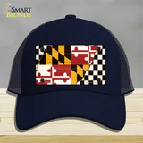 Maryland Racing Flag Novelty License Plate Hat Tag Mesh / Navy