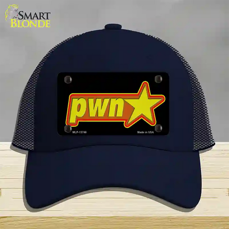 Pawn Star Novelty License Plate Hat Tag Mesh / Navy