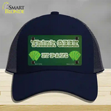 Think Geek Novelty License Plate Hat Tag Mesh / Navy