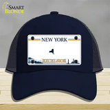 New York Excelsior Novelty License Plate Hat Mesh / Navy