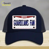 Guardians Fan Ohio Overlay Novelty License Plate Hat Tag Mesh / Navy