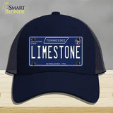 Limestone Tennessee Blue Novelty License Plate Hat Tag Mesh / Navy