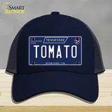 Tomato Tennessee Blue Novelty License Plate Hat Tag Mesh / Navy