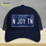 N Joy TN Tennessee Blue Novelty License Plate Hat Tag Mesh / Navy