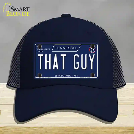 That Guy Tennessee Blue Novelty License Plate Hat Tag Mesh / Navy