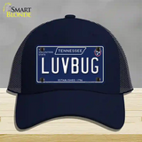 Luv Bug Tennessee Blue Novelty License Plate Hat Tag Mesh / Navy