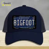 Bigfoot Tennessee Novelty License Plate Hat Tag Mesh / Navy