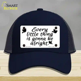 Every Little Thing Novelty License Plate Hat Mesh / Navy