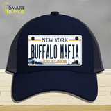 Buffalo Mafia New York Excelsior Novelty License Plate Hat Mesh / Navy