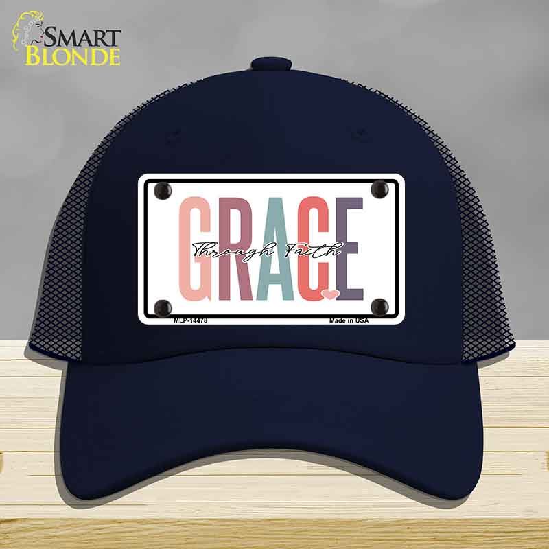 Grace Through Faith Novelty License Plate Hat HAT-MLP-14478