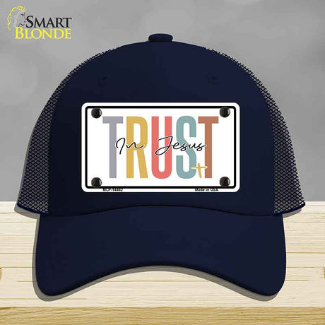 Trust In Jesus Novelty License Plate Hat HAT-MLP-14482