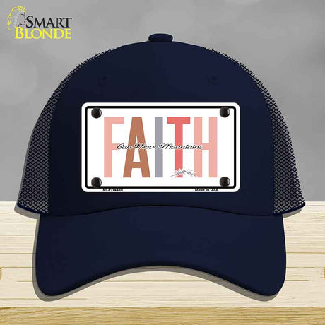 Faith Can Move Mountains Novelty License Plate Hat HAT-MLP-14486